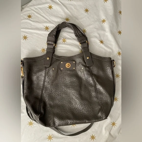 Marc By Marc Jacobs Patent Leather  Satchel Crossbody Handbag Purse - Picture 2 of 13